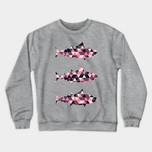 Sushi Chef Geometric Tuna T-Shirt Crewneck Sweatshirt